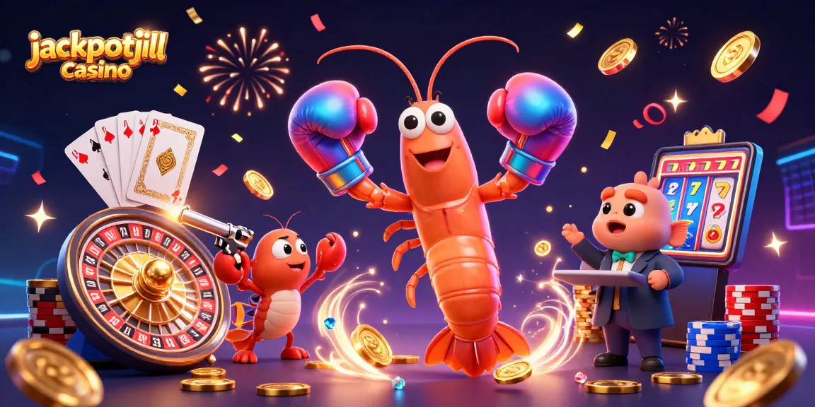 Experience excitement at jackpotjill casino with lively 3D gambling action and vibrant visuals.