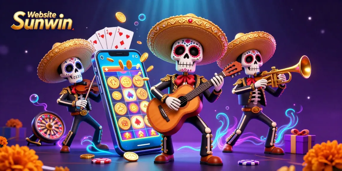 Experience thrilling gameplay and vibrant designs at Website Sunwin with a lively mariachi band scene.